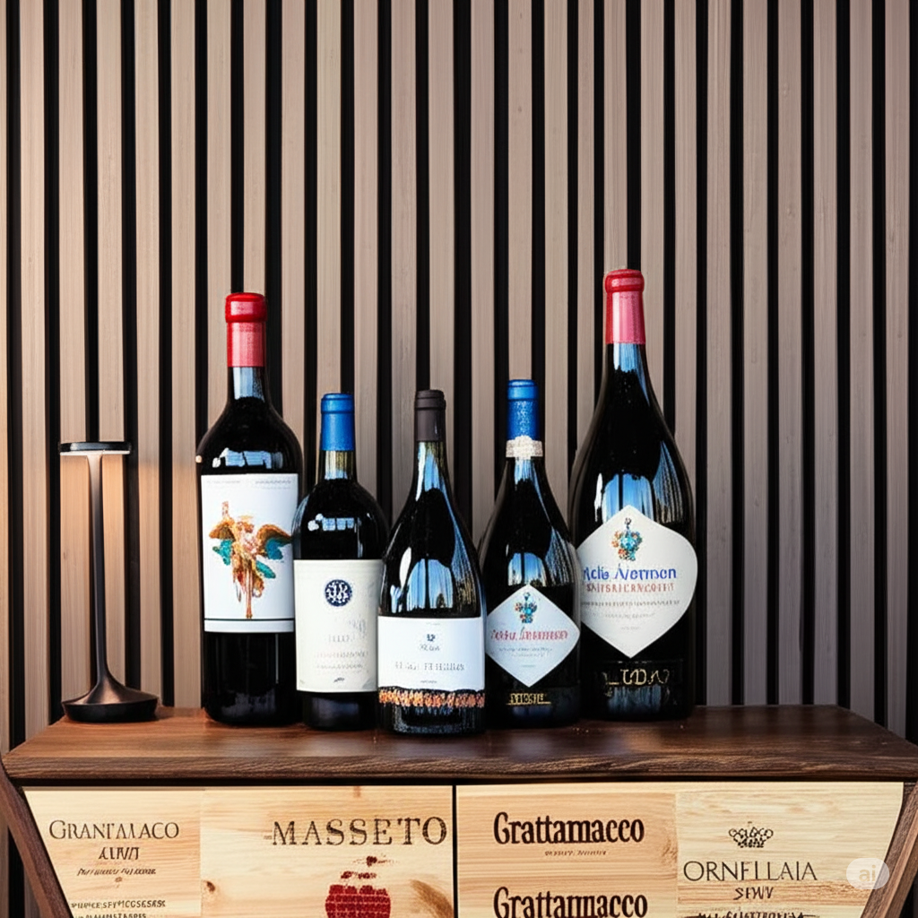 The Cellar Legacy Cabinet | Handcrafted Walnut & Vintage Wine Boxes